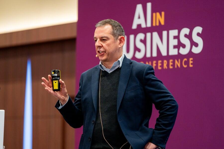 Speaking at the event